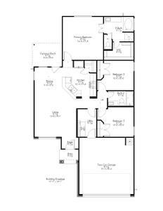 S-1262 New Home Floor Plan