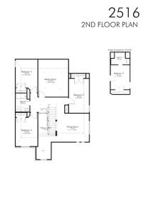 2516 New Home Floor Plan