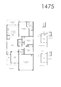 1475 Home with 3 Bedrooms