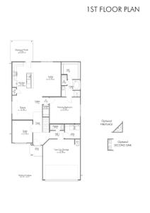 S-2516 New Home Floor Plan