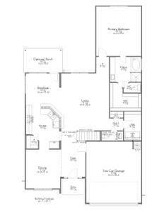 McKinney New Home Floor Plan