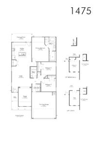 1475 New Home Floor Plan