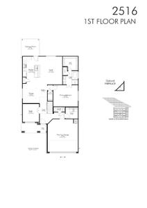The Livingston New Home Floor Plan