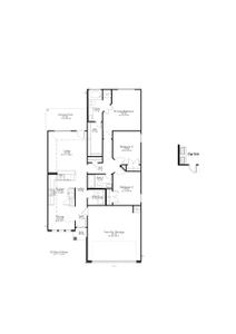 S-1363 New Home Floor Plan
