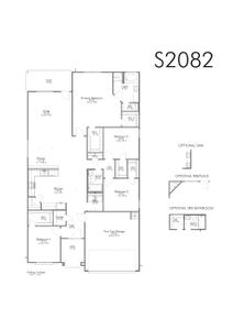 S-2082 New Home Floor Plan
