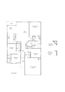 Denton New Home Floor Plan