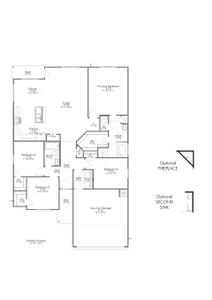 S-1651 New Home Floor Plan