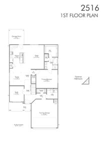 Livingston New Home Floor Plan