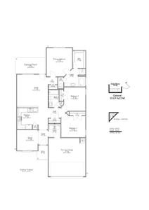 S-1443 New Home Floor Plan