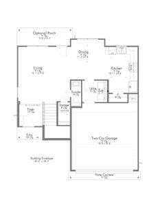 The 1604 New Home Floor Plan