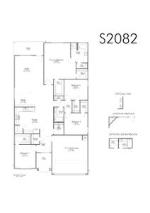 S-2082 New Home Floor Plan