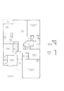 The Denton New Home Floor Plan