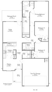 1,354sf New Home in Jarrell, TX