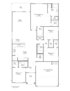 S-2082 Home with 4 Bedrooms