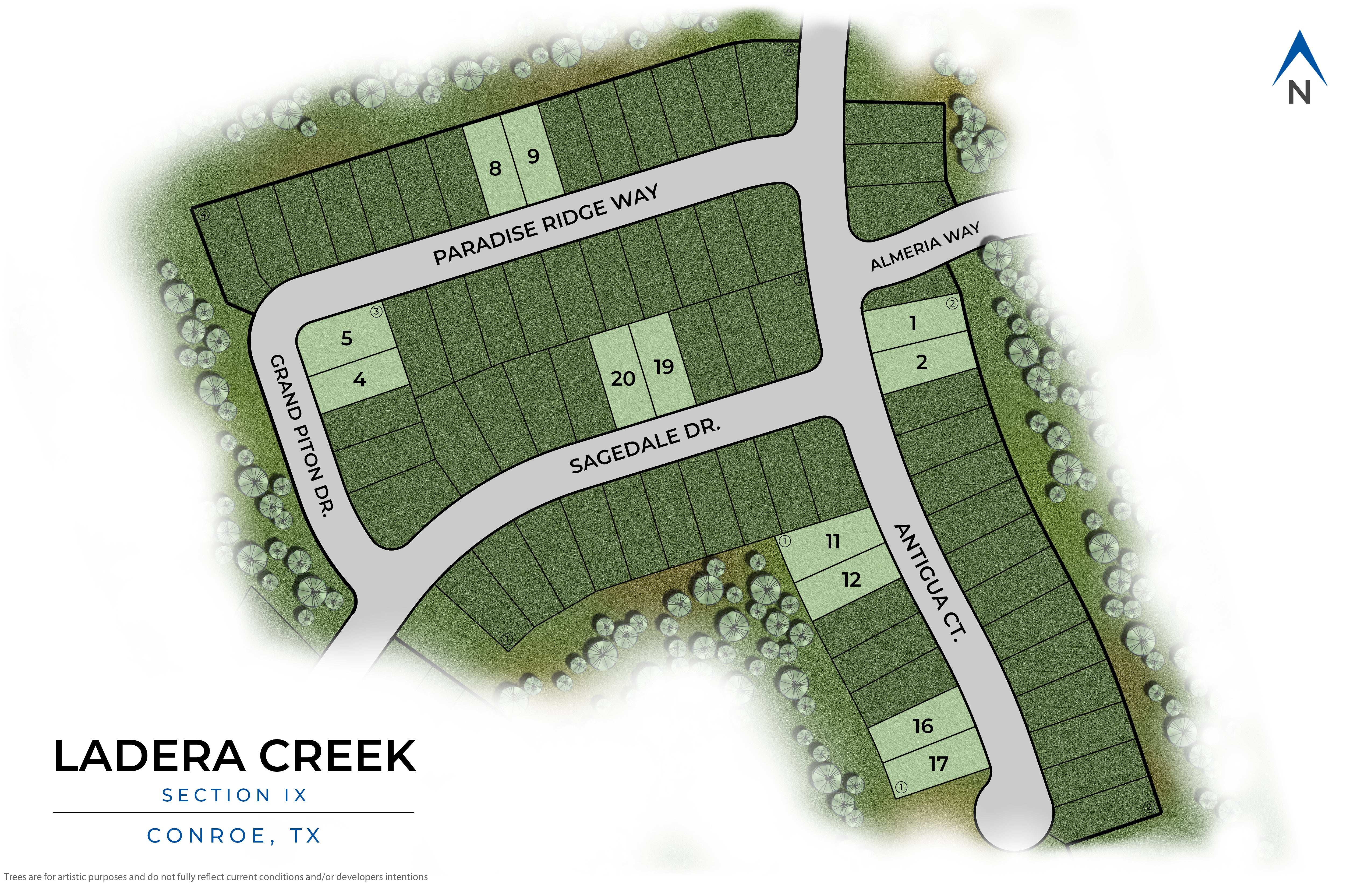 Conroe, TX Ladera Creek New Homes from Stylecraft Builders