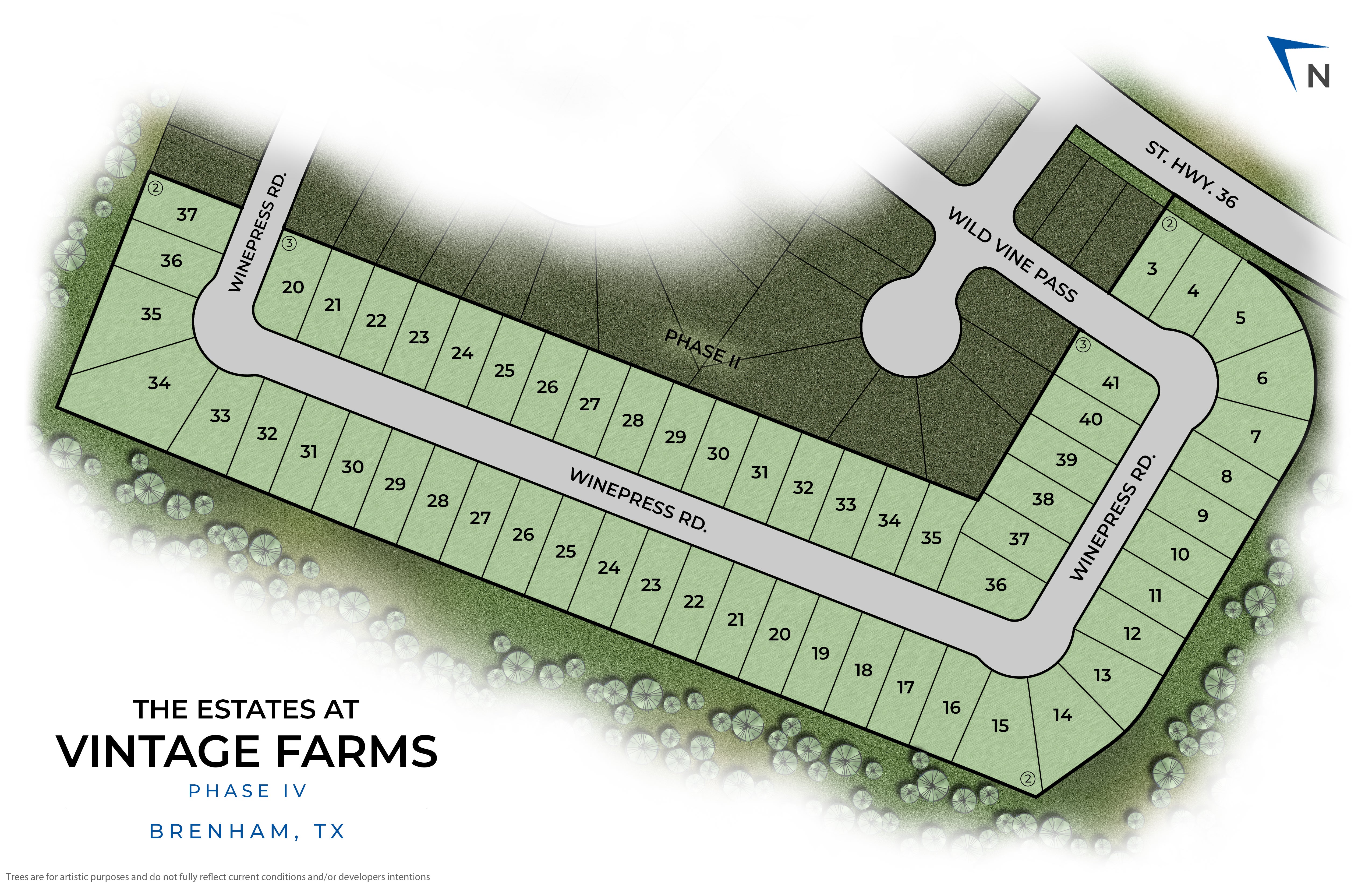 Brenham, TX The Estates at Vintage Farms New Homes from Stylecraft Builders