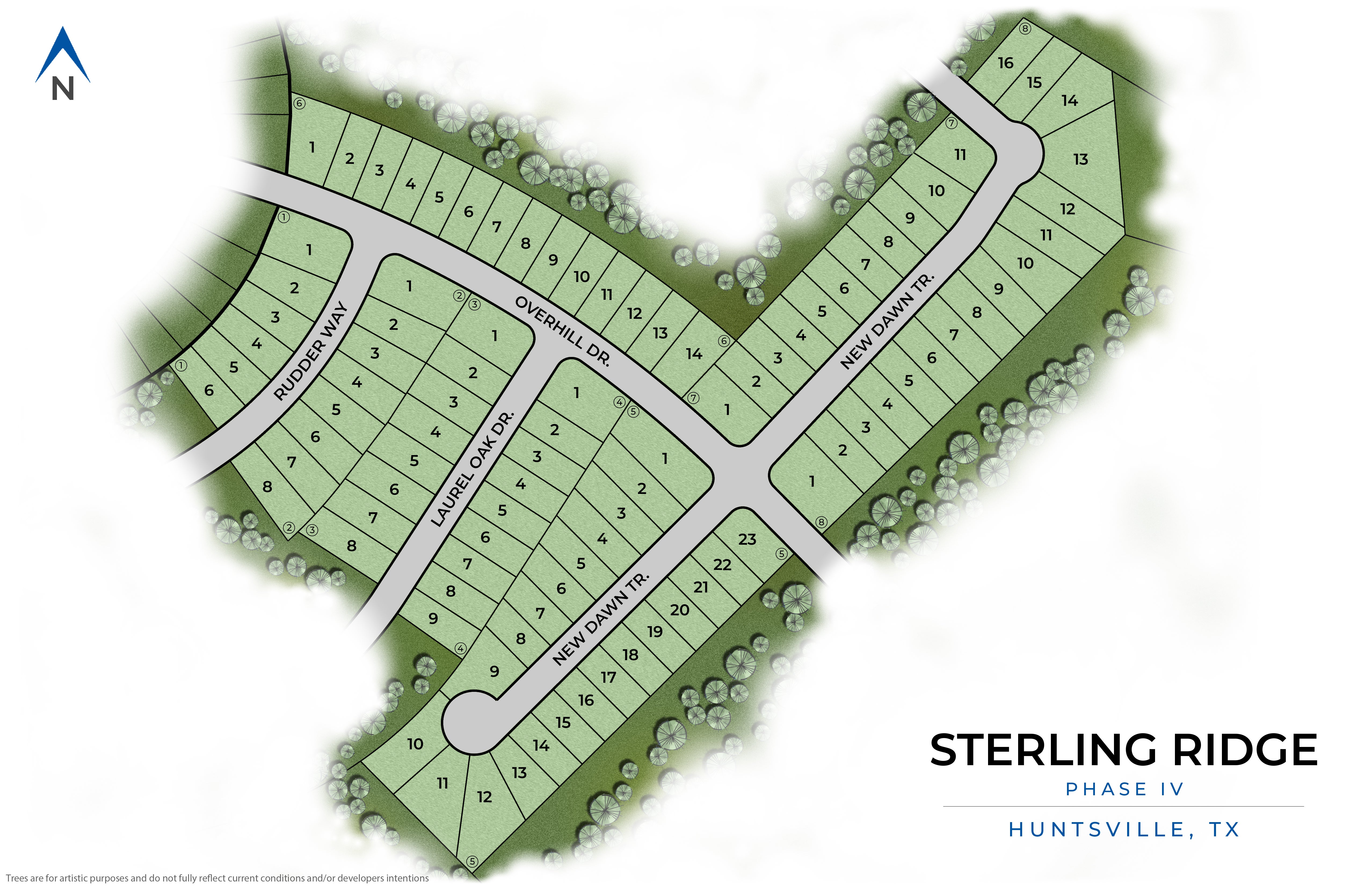 Huntsville, TX Sterling Ridge New Homes from Stylecraft Builders