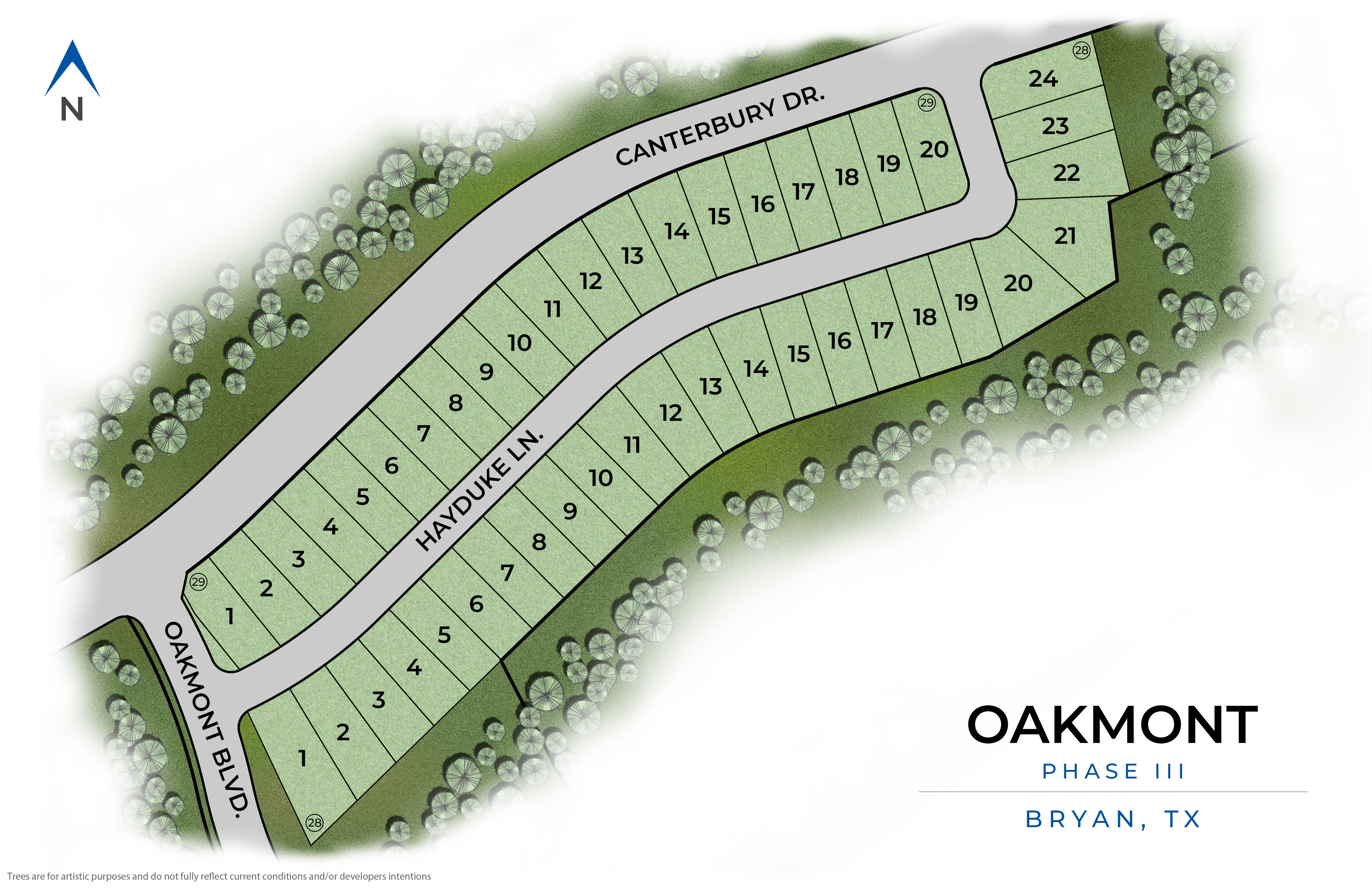 Bryan, TX Oakmont New Homes from Stylecraft Builders