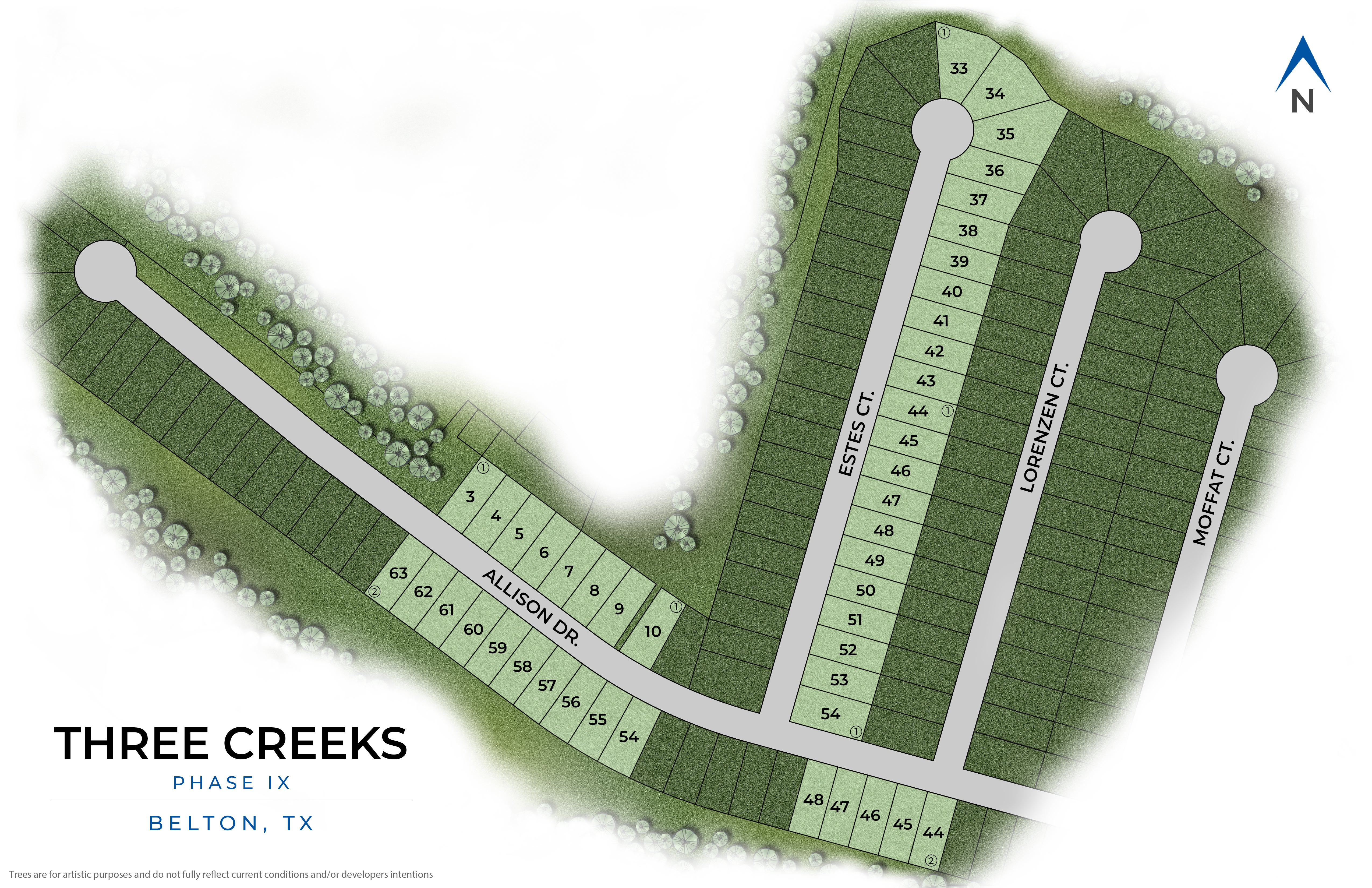 Belton, TX Three Creeks New Homes from Stylecraft Builders