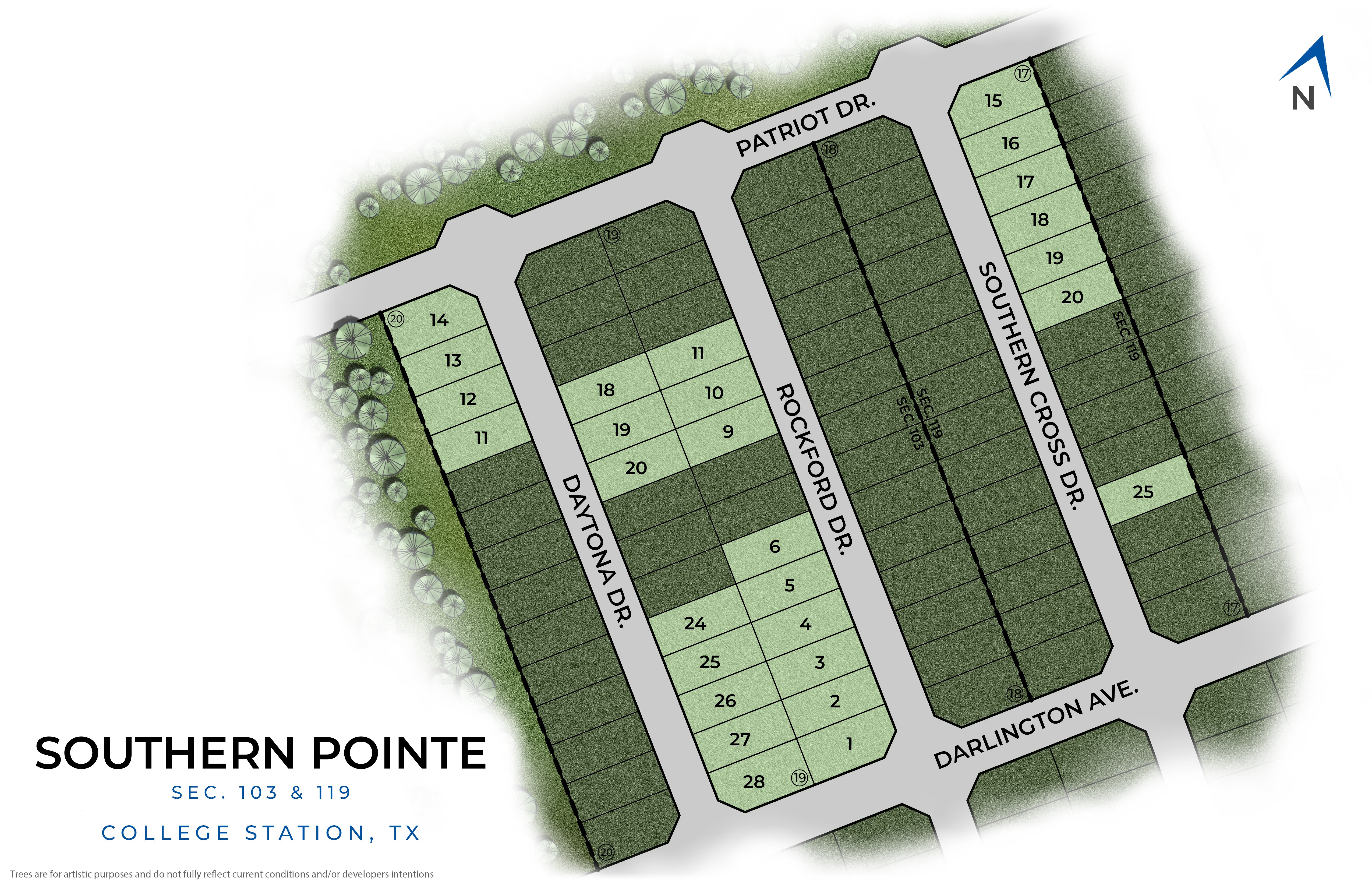 College Station, TX Southern Pointe New Homes from Stylecraft Builders