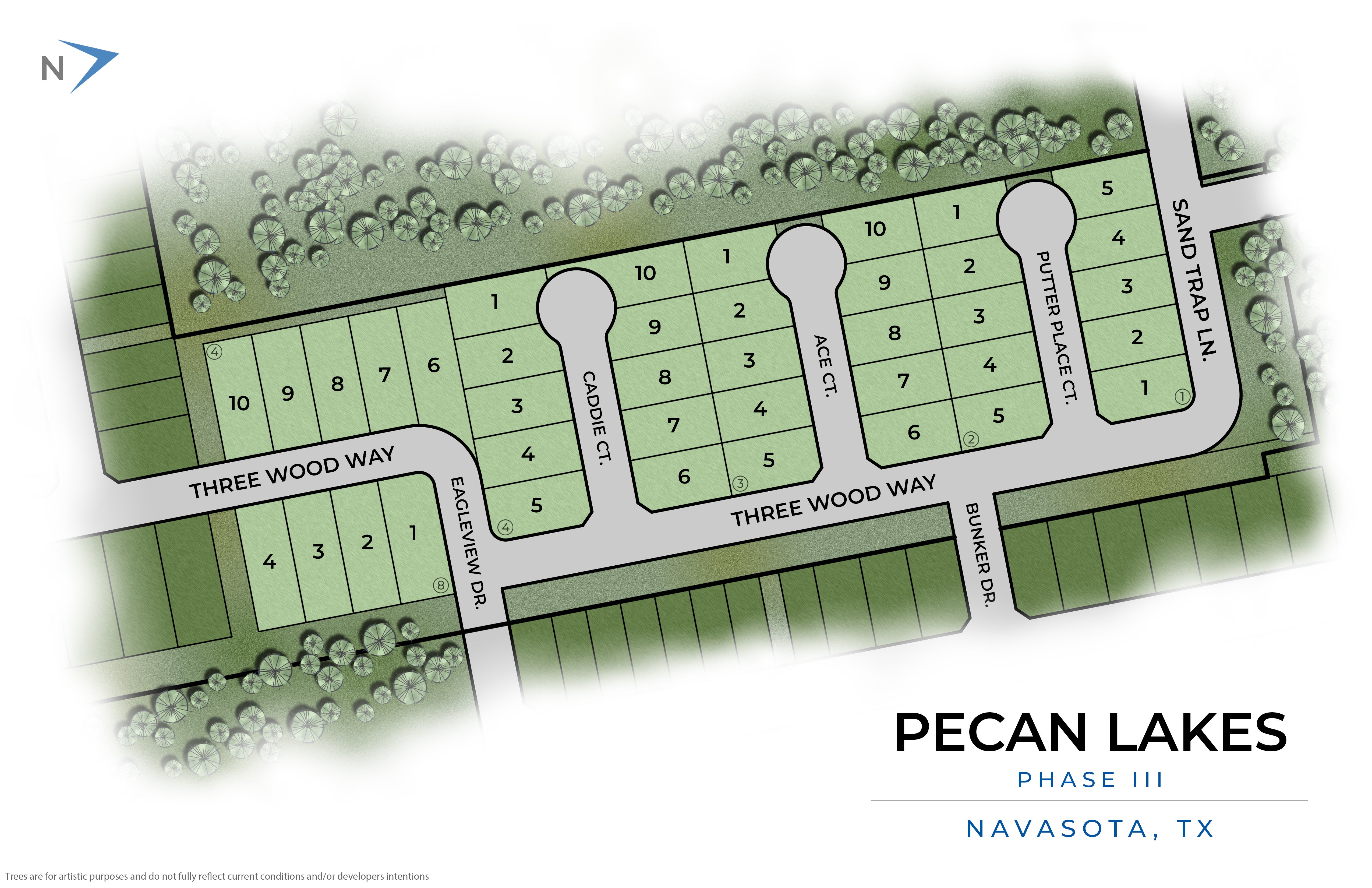 Navasota, TX Pecan Lakes Estates New Homes from Stylecraft Builders