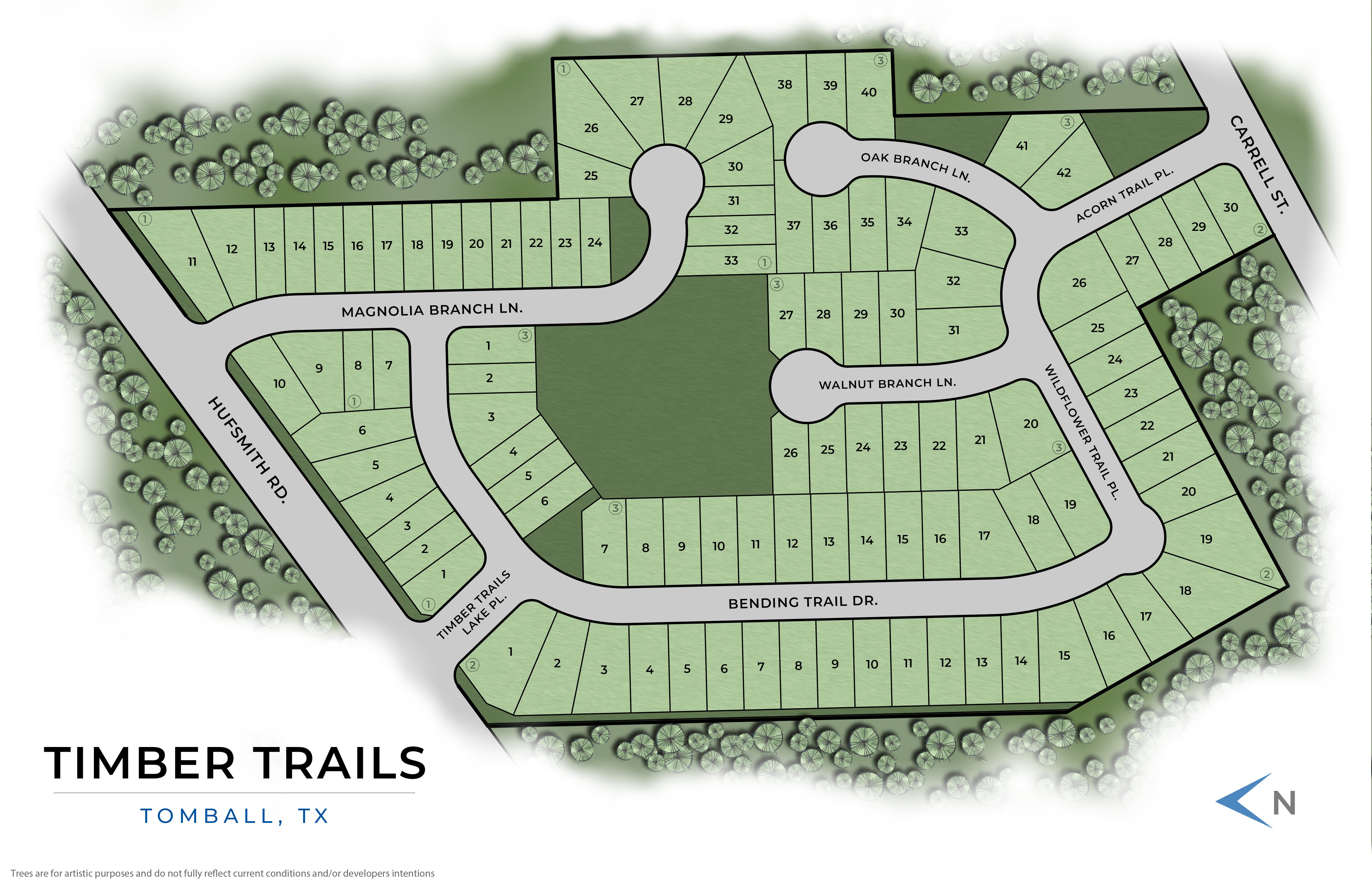 Tomball, TX Timber Trails New Homes from Stylecraft Builders